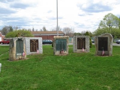 Goshen Veterans Monuments image. Click for full size.