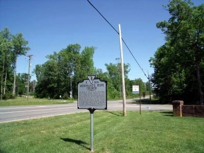 James River Dr & Merchants Hope Rd (facing east). Click for full size. James River Dr & Merchants Hope Rd (facing east) image. Click for full size.