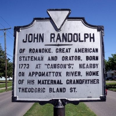 John Randolph Marker image. Click for full size.
