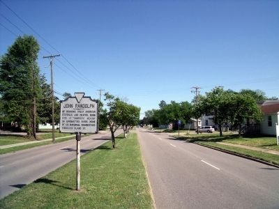 W Randolph Rd (facing east). Click for full size. W Randolph Rd (facing east) image. Click for full size.