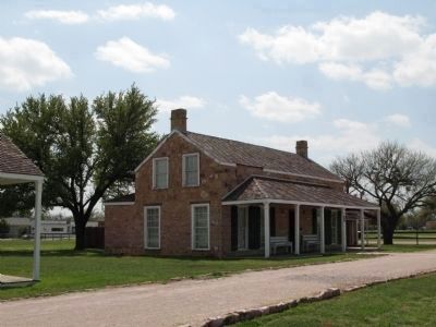 Grierson's quarters, Fort Concho image. Click for full size.