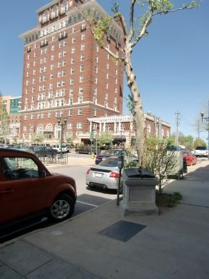 Historic Hilltop Marker - in sidewalk on Page Avenue. Click for full size. Historic Hilltop Marker - in sidewalk on Page Avenue image. Click for full size.