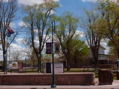 Navajo County Courthouse Marker image. Click for full size.