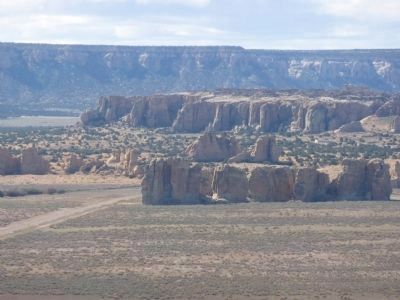 Old Acoma "Sky City" image. Click for full size.