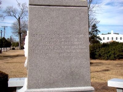 South Face of Monument. Click for full size. South Face of Monument image. Click for full size.
