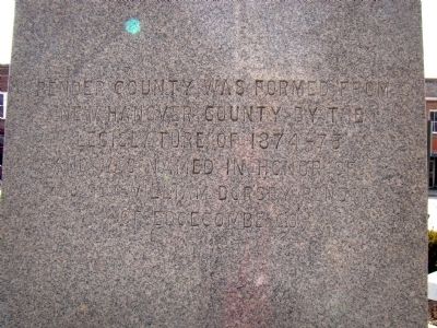 East Face of Monument. Click for full size. East Face of Monument image. Click for full size.