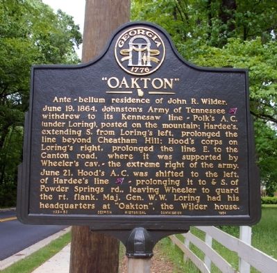 "Oakton" Marker image. Click for full size.