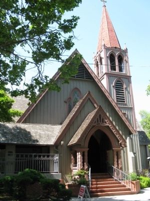 Trinity Episcopal Church Entrance. Click for full size. Trinity Episcopal Church Entrance image. Click for full size.