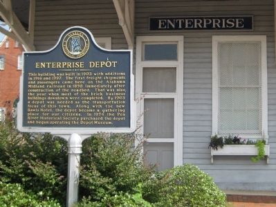Enterprise Depot Marker. Click for full size. Enterprise Depot Marker image. Click for full size.