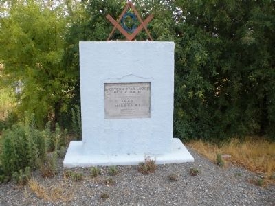 Western Star Lodge No. 2 Free and Accepted Masons Marker and Monument image. Click for full size.