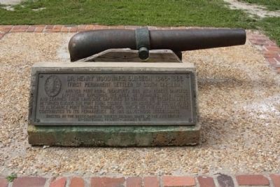 Dr. Henry Woodward, Surgeon Marker image. Click for full size.