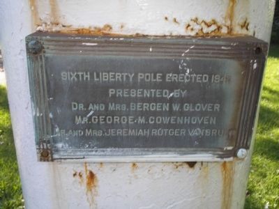 Sixth Liberty Pole Marker image. Click for full size.
