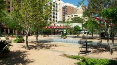 View of Main Plaza from near San Antonio de Padua Monument image. Click for full size.