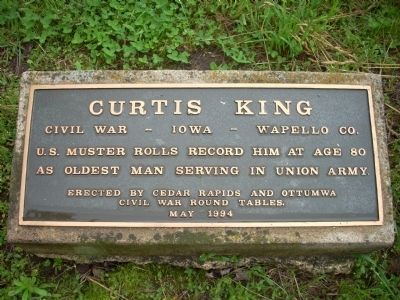 Curtis King Marker image. Click for full size.