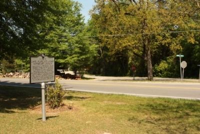 Marker seen at intersection of Lewie Street (SC 32-737) and Waters Ferry Road (SC 32-37) image. Click for full size.
