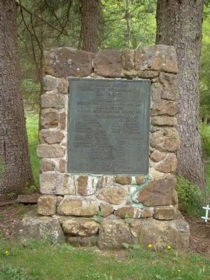 The Battle Of McDowell Monument image. Click for full size.