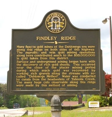Findley Ridge Marker image. Click for full size.
