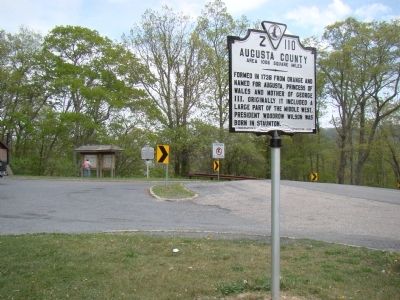 Augusta County Face of Marker. Click for full size. Augusta County Face of Marker image. Click for full size.