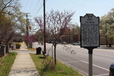 Shandon Marker, looking east image. Click for full size.