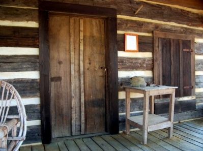 Gosnell Cabin Front Porch image. Click for full size.