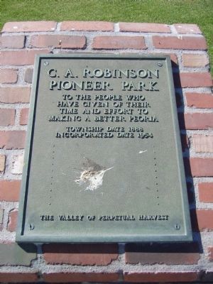 Plaque Located on Right Side of Walk. Click for full size. Plaque Located on Right Side of Walk image. Click for full size.