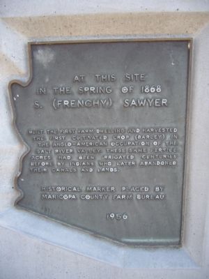 S. (Frenchy) Sawyer Marker. Click for full size. S. (Frenchy) Sawyer Marker image. Click for full size.