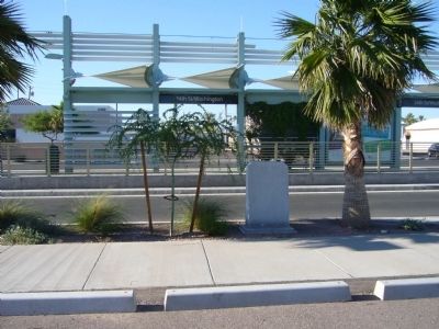 Rear of S. (Frenchy) Sawyer Marker. Click for full size. Rear of S. (Frenchy) Sawyer Marker image. Click for full size.