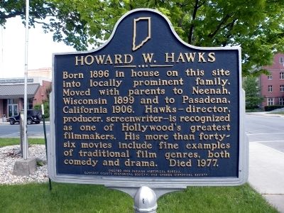 Howard W. Hawks Marker image. Click for full size.
