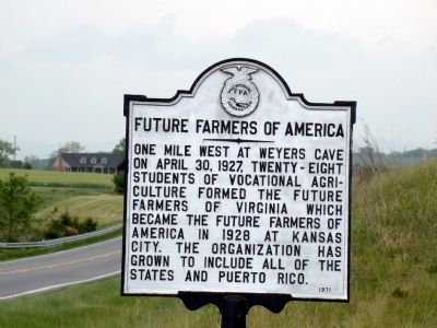 Future Farmers of America Marker. Click for full size. Future Farmers of America Marker image. Click for full size.