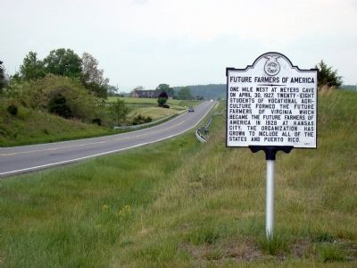 Future Farmers of America Marker. Click for full size. Future Farmers of America Marker image. Click for full size.
