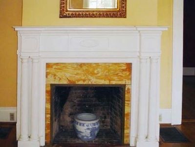 Parlor Mantle, as mentioned image. Click for full size.