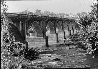 Gervais Street Bridge , General view looking Southwest image. Click for full size.
