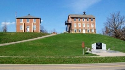 Morgan's Raid Route / Chester Village Commons Marker image. Click for full size.