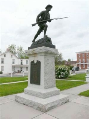 Other View - - Honor Roll Marker - - World War I Memorial image. Click for full size.