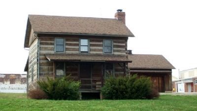 Restored Log Home near Higley Marker. Click for full size. Restored Log Home near Higley Marker image. Click for full size.
