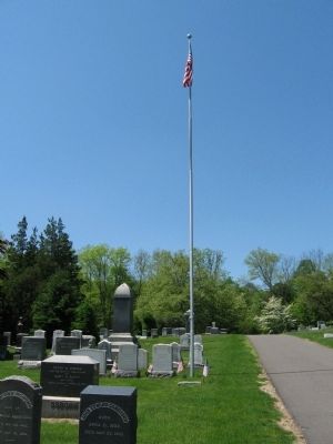 Hillside Cemetery World War Memorial image. Click for full size.