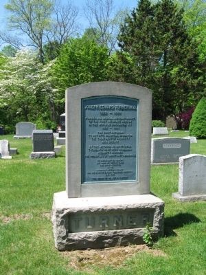 Joseph Edward Turner, M.D. Marker image. Click for full size.