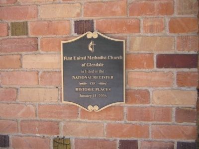 Methodist Episcopal Church of Glendale. Click for full size. Methodist Episcopal Church of Glendale image. Click for full size.