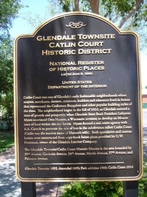 Glendale Townsite Marker image. Click for full size.