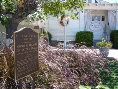 C. H. Tinker House Marker. Click for full size. C. H. Tinker House Marker image. Click for full size.