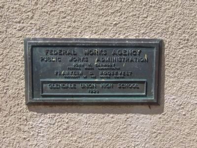 Plaque Mounted on the Building to the Left of the Entrance. Click for full size. Plaque Mounted on the Building to the Left of the Entrance image. Click for full size.