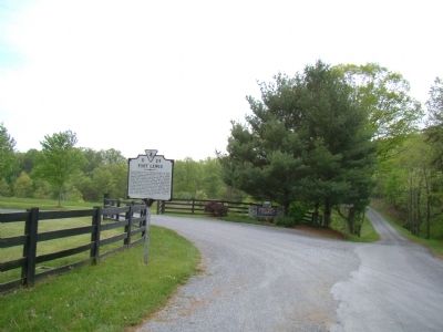 Fort Lewis Marker. Click for full size. Fort Lewis Marker image. Click for full size.