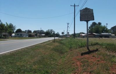 Battle of Clapp's Mill Marker at Roadside image. Click for full size.