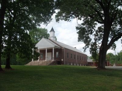 Cane Creek Meetinghouse. Click for full size. Cane Creek Meetinghouse image. Click for full size.