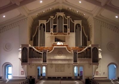 Market Square Presbyterian Church Organ image. Click for full size.