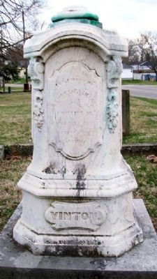 Samuel Finley Vinton Grave Marker image. Click for full size.