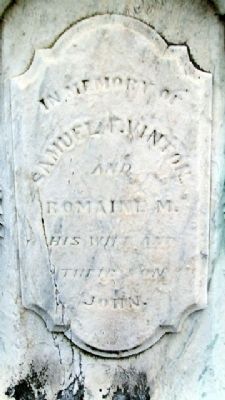 Samuel Finley Vinton Grave Marker image. Click for full size.