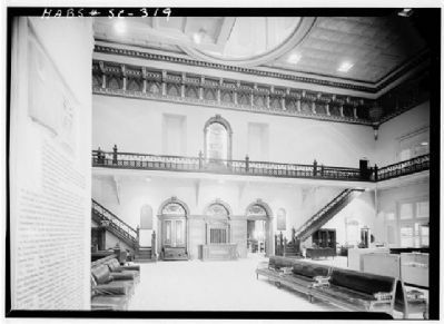 The State House lobby, main floor image. Click for full size.