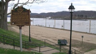 Gallia County, Gallipolis and the Ohio River Marker. Click for full size. Gallia County, Gallipolis and the Ohio River Marker image. Click for full size.