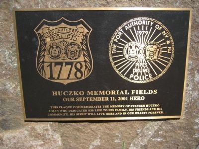 Huczko Memorial Fields Marker image. Click for full size.